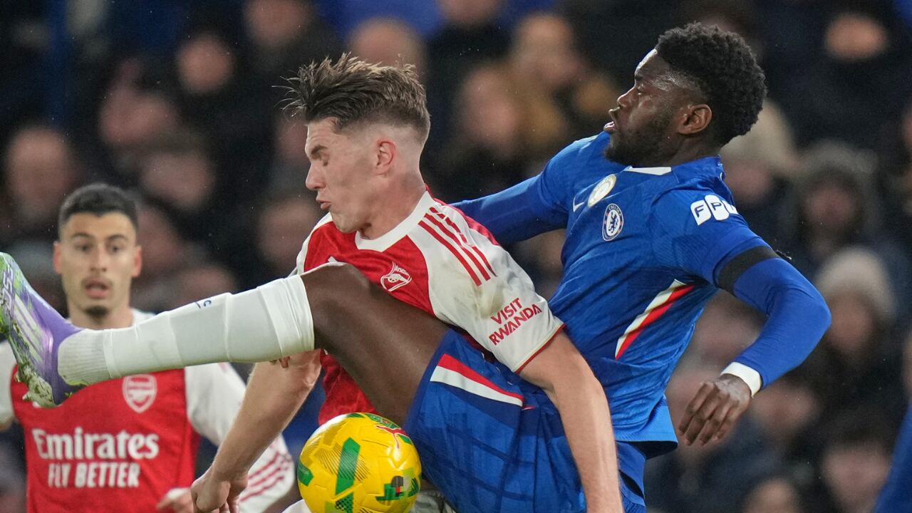 Chelsea vs. Arsenal por la semifinal de la Carabao Cup.