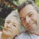 Iván Lalinde junto a su mamá, Tere Gallego.