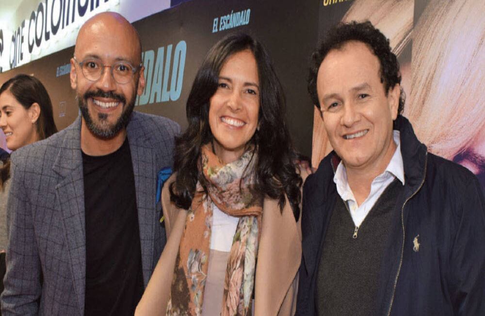 Juan Pablo Calvás, Tatiana Mignot y Jesús Abad Colorado.