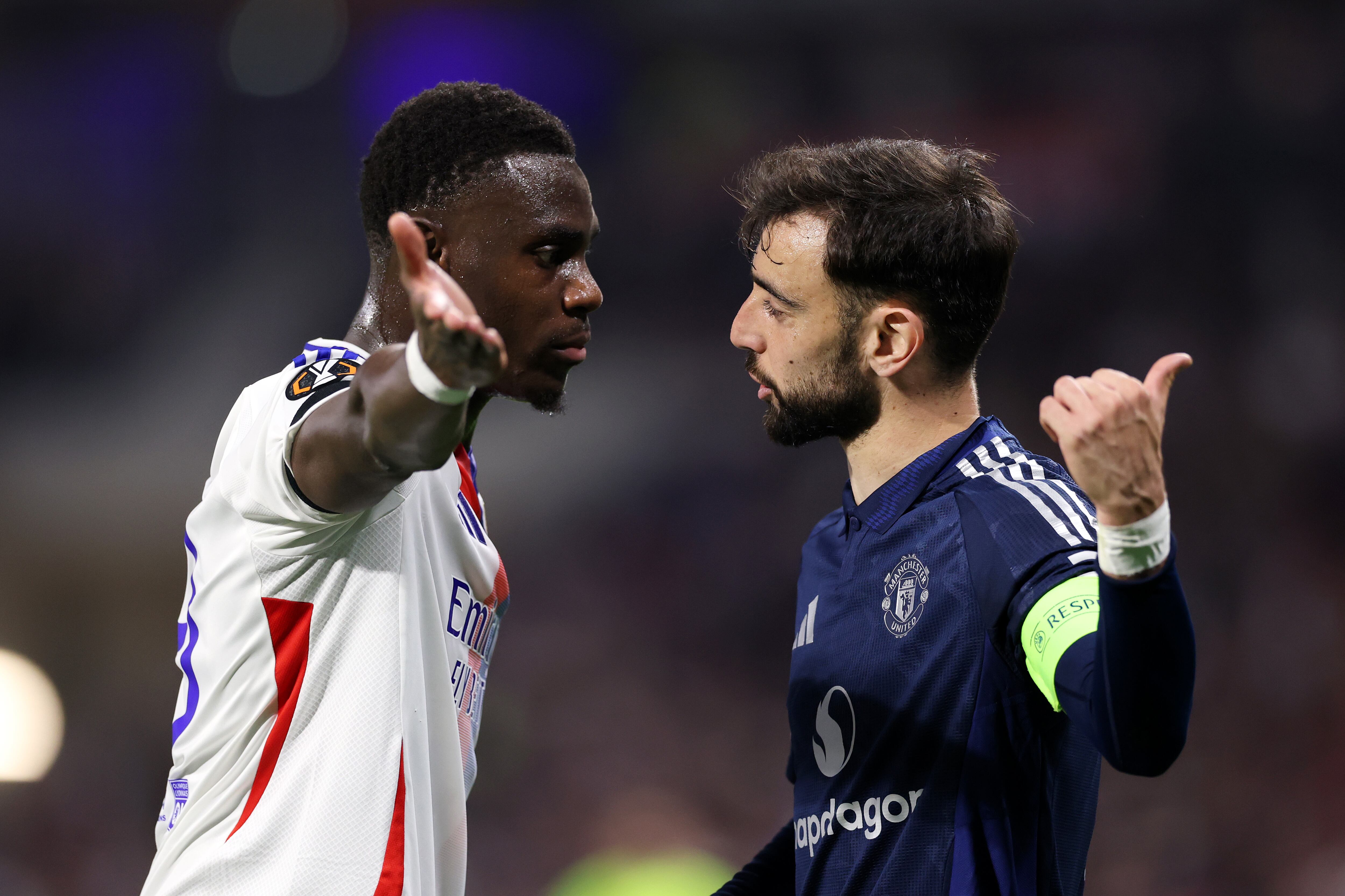 Europa League tuvo como ganador el visitante en el Lyon vs. Manchester United