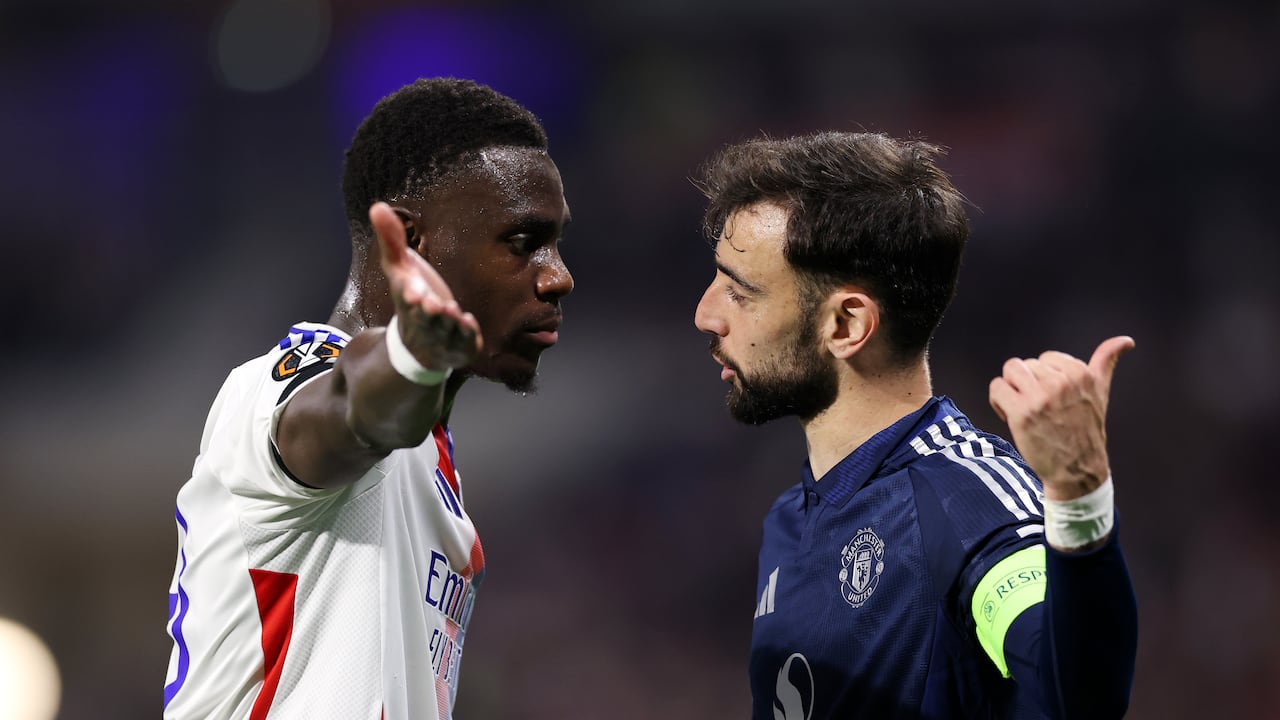 Europa League tuvo como ganador el visitante en el Lyon vs. Manchester United.