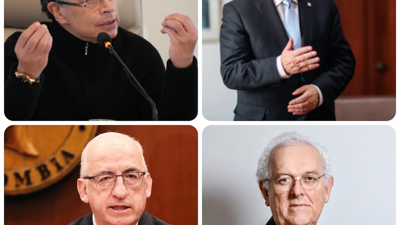 Personajes que menciona el presidente Gustavo Petro al hablar de los problemas en las finanzas públicas.