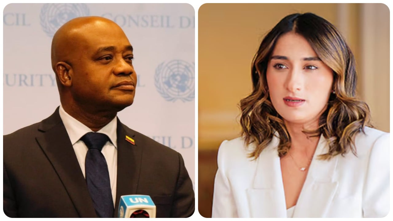 El excanciller Luis Gilberto Murillo y la actual ministra de Relaciones Exteriores chocaron por el tema de los pasaportes.