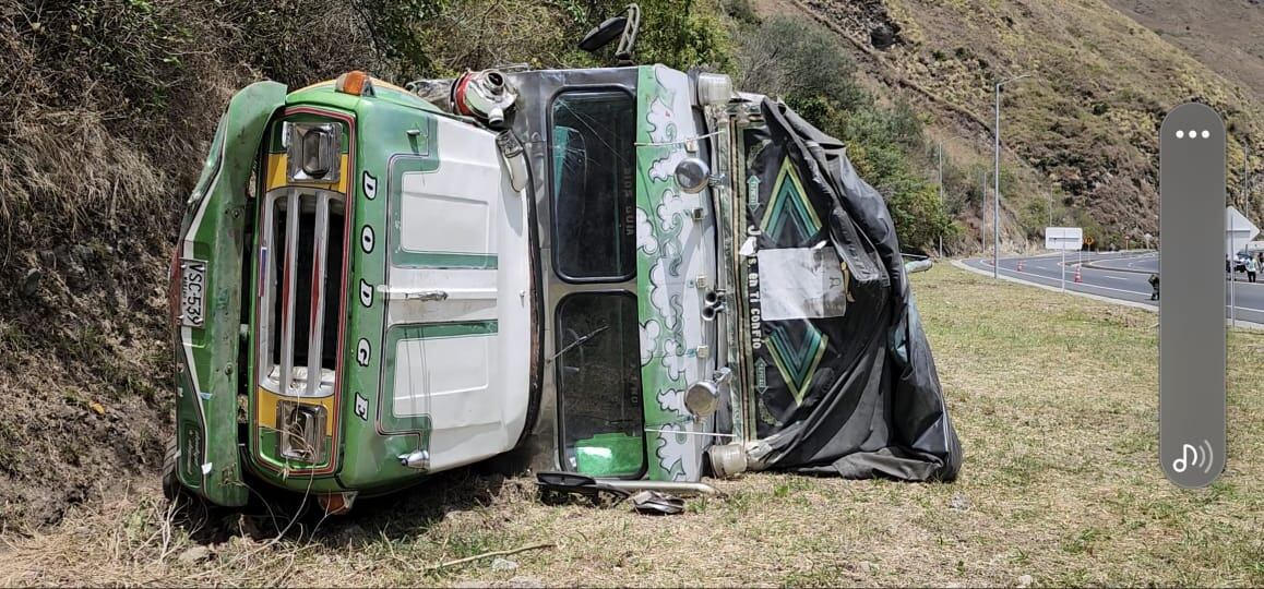 Accidente vía Panamericana