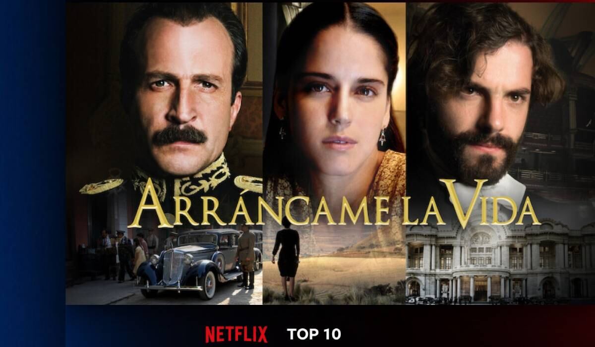 Arráncame la vida es una de las películas que más están viendo los usuarios de Netflix en Colombia