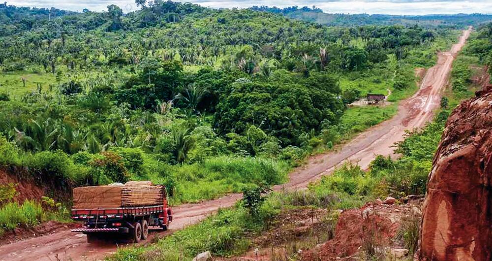 Vías terciarias en el país.