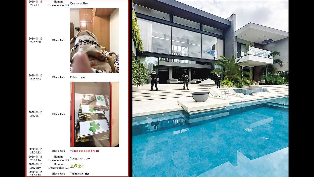 Joyas, cientos de millones de dólares, lujos y una alianza con carteles en Europa fueron puestos al descubierto en los chats. 