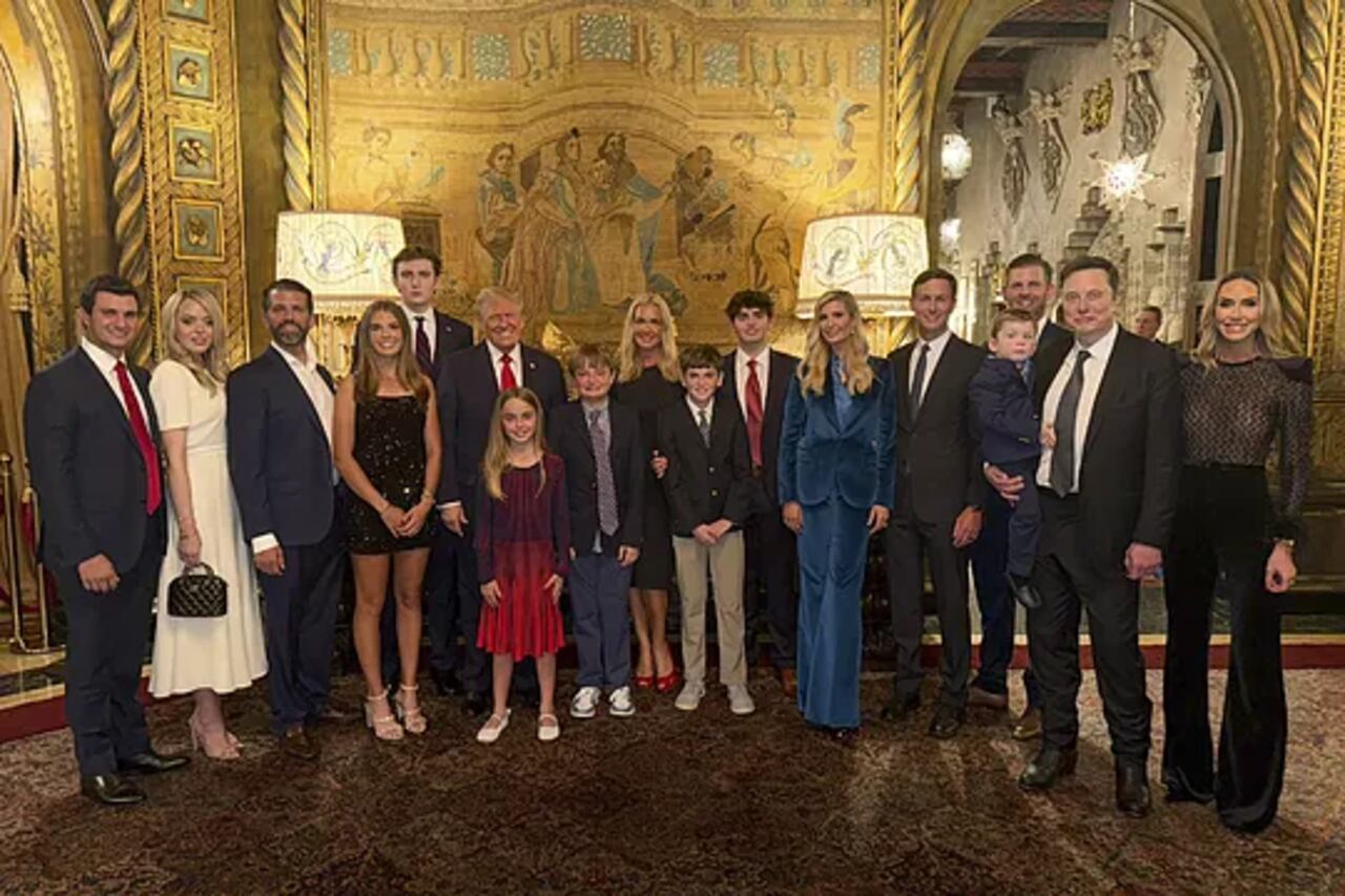 La primera foto luego de la victoria de Donald Trump en noviembre del 2024