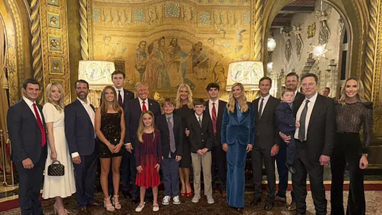 La primera foto luego de la victoria de Donald Trump en noviembre del 2024