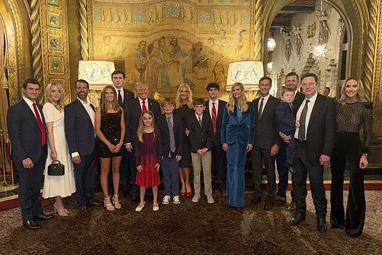 La primera foto luego de la victoria de Donald Trump en noviembre del 2024