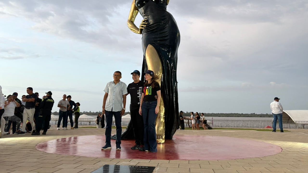 Este es el nuevo monumento de Sofía Vergara en la ciudad de Barranquilla.