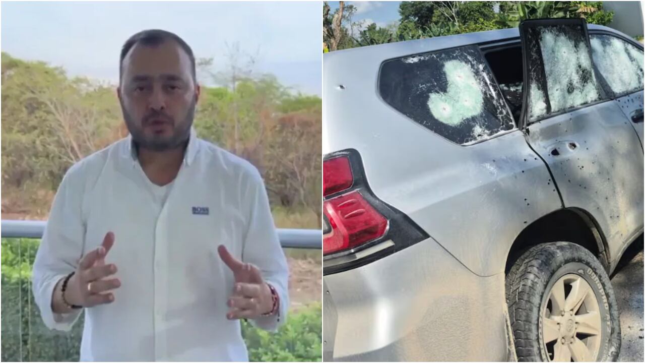 Atentado contra el senador  Jairo Castellanos