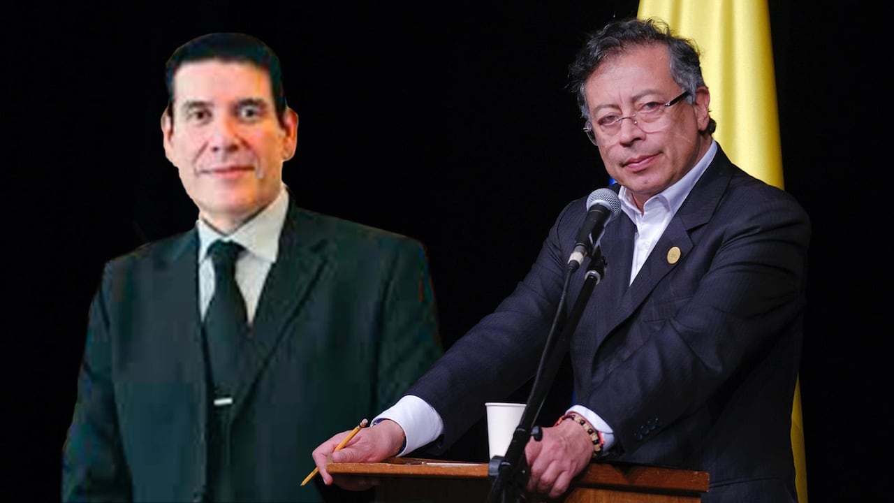 Mauricio Gaona y Gustavo Petro.