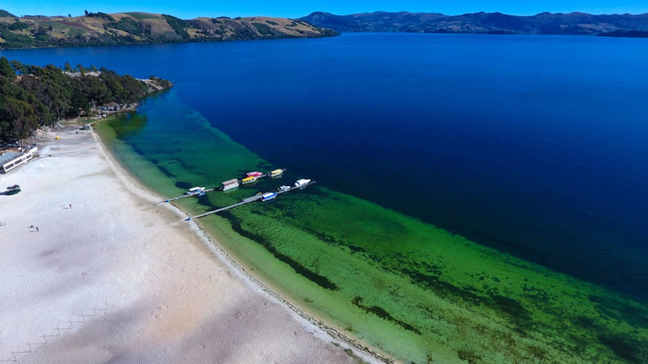 Playa Blanca. Lago de Tota, el lago alpino más grande de Colombia, ubicado en Boyacá (Foto de: Kike Calvo/Universal Images Group vía Getty Images)