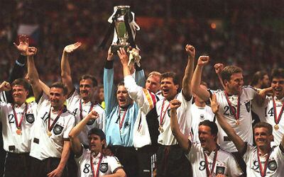 Euro 96, el último gran título de Alemania. 