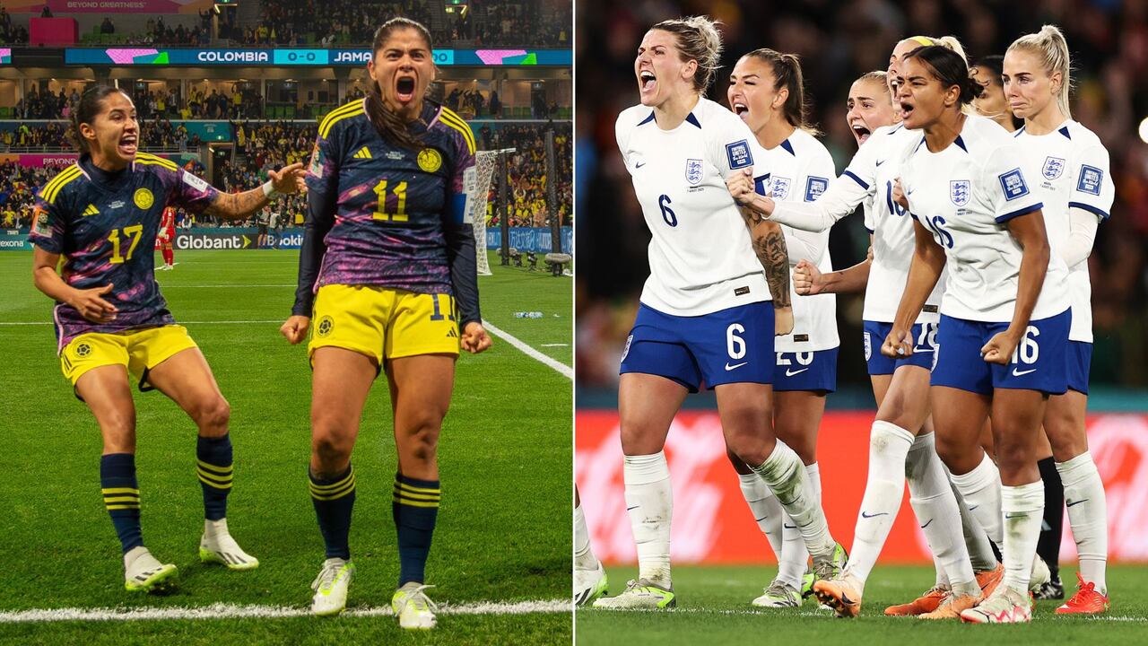 Colombia vs Inglaterra.