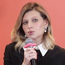 Olena Zelenska, primera dama de Ucrania, habló para la cadena de CNN