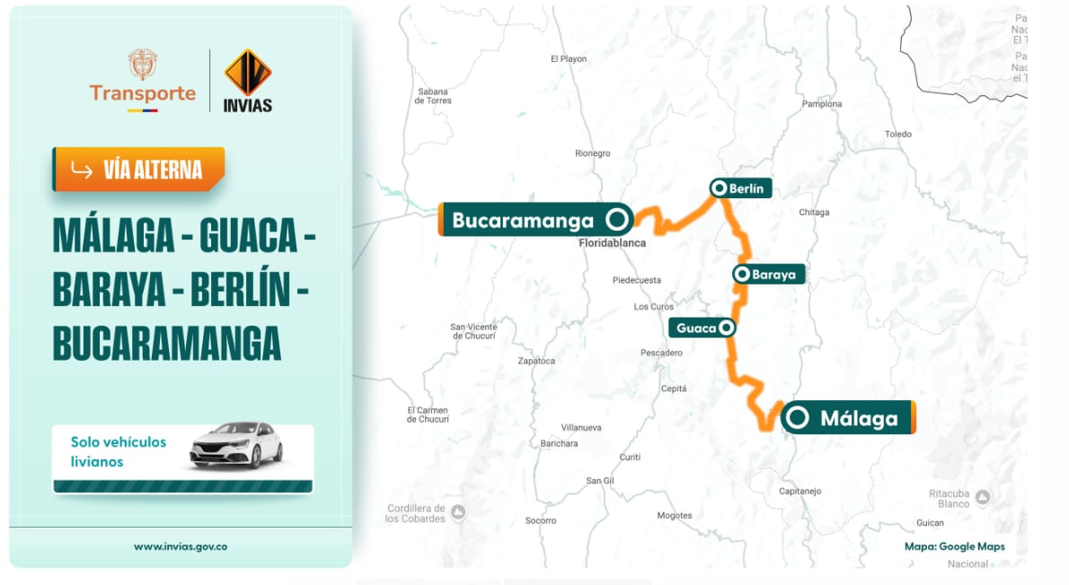 Emergencia en Málaga-Santander