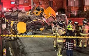 El accidente ocurrió en la avenida circunvalar con calle 84.