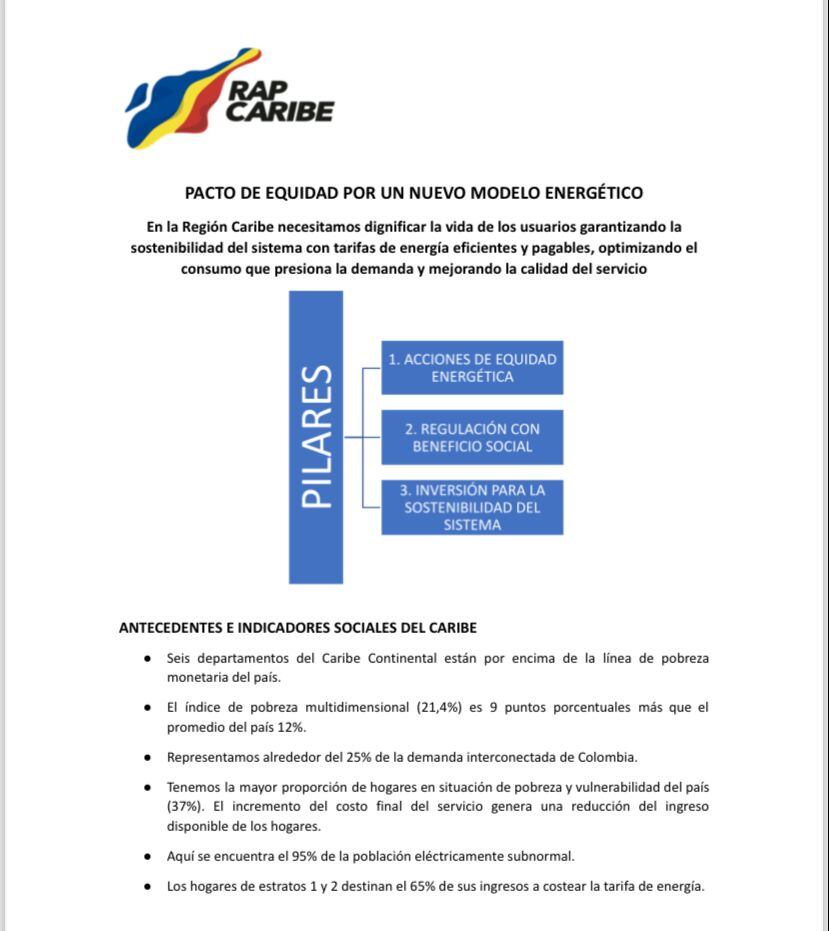 Pacto de equidad por un nuevo modelo energético