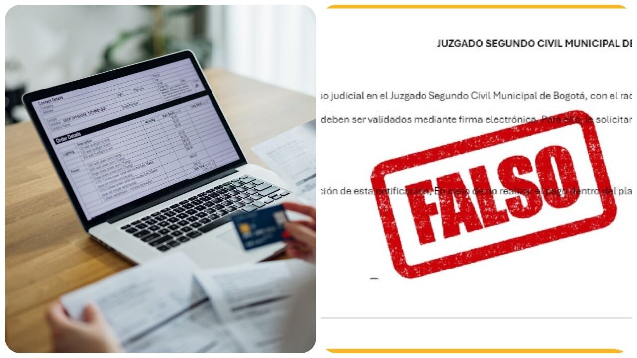 Los delincuentes están enviando falsos correos de Catastro Bogotá