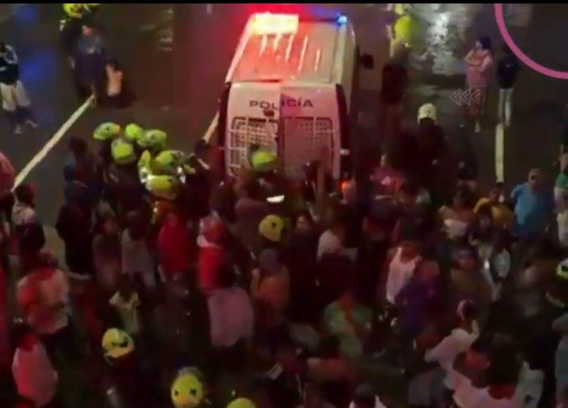 Una vecina contó como fueron los momentos de angustia ante esta tragedia.