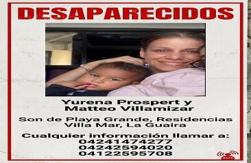 Su paradero sigue siendo desconocido.