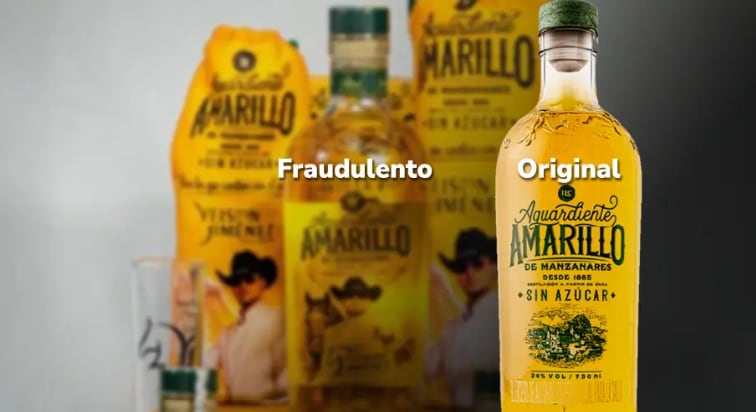 El Invima emitió una alerta sanitaria por una versión falsificada del Aguardiente Amarillo