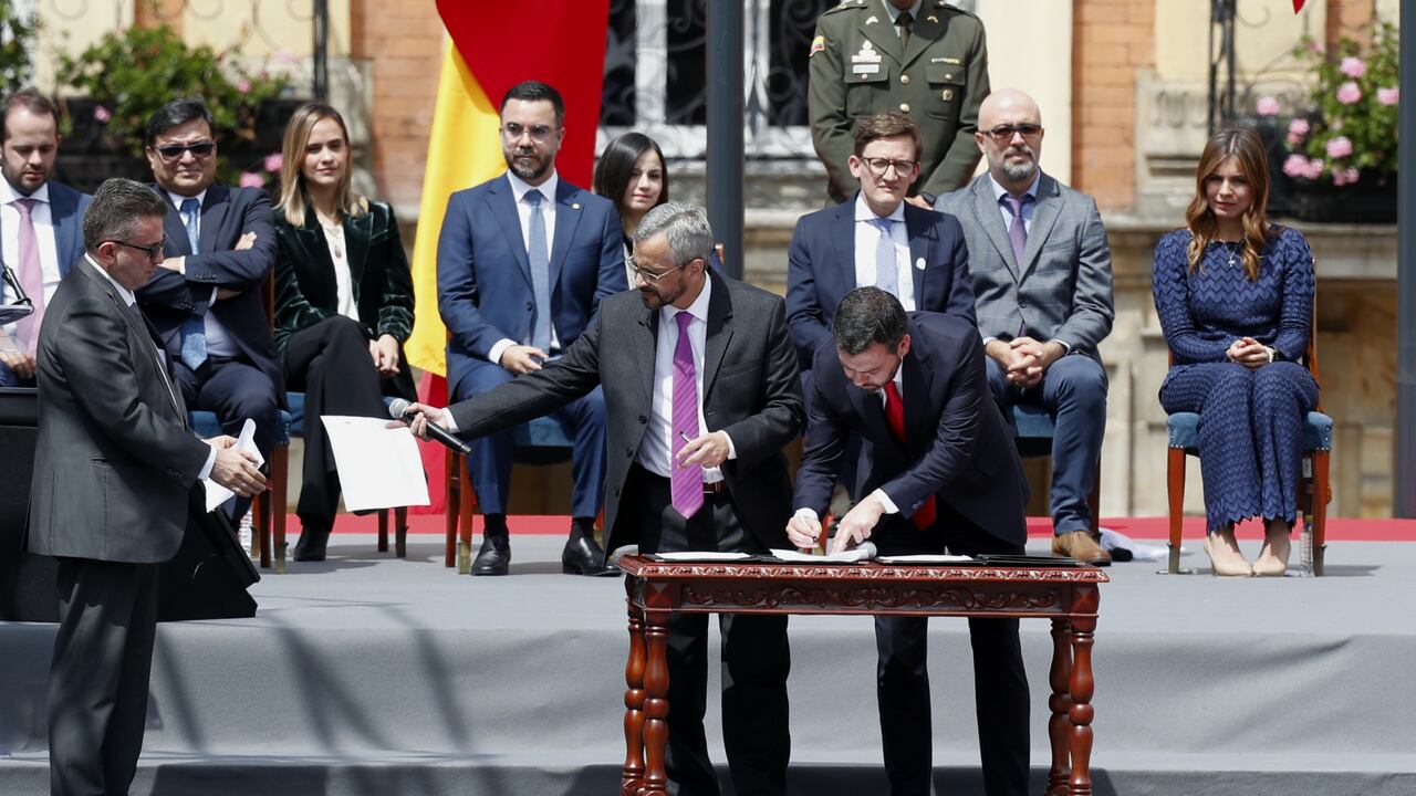 Posesión Alcalde Electo de Bogotá
Carlos Fernando Galán