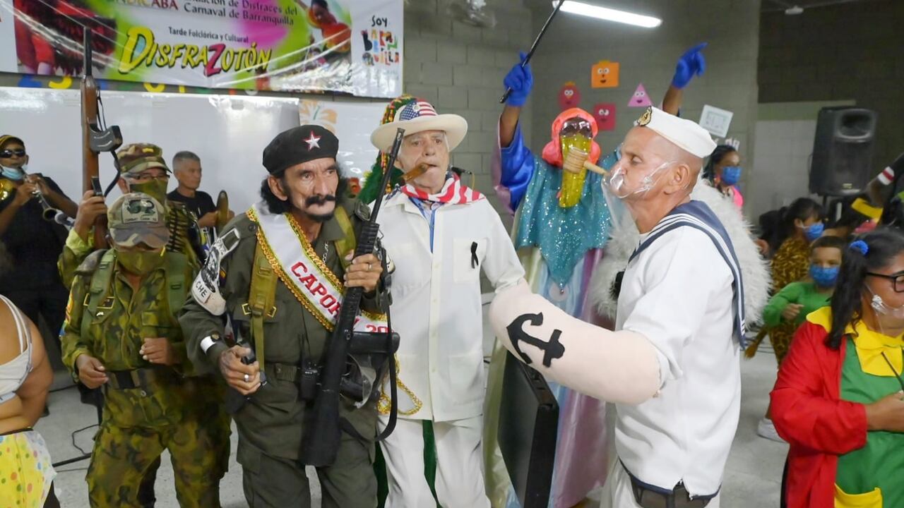 Pedro Antonio Vergara Mena personifica al 'Che Guevara'.