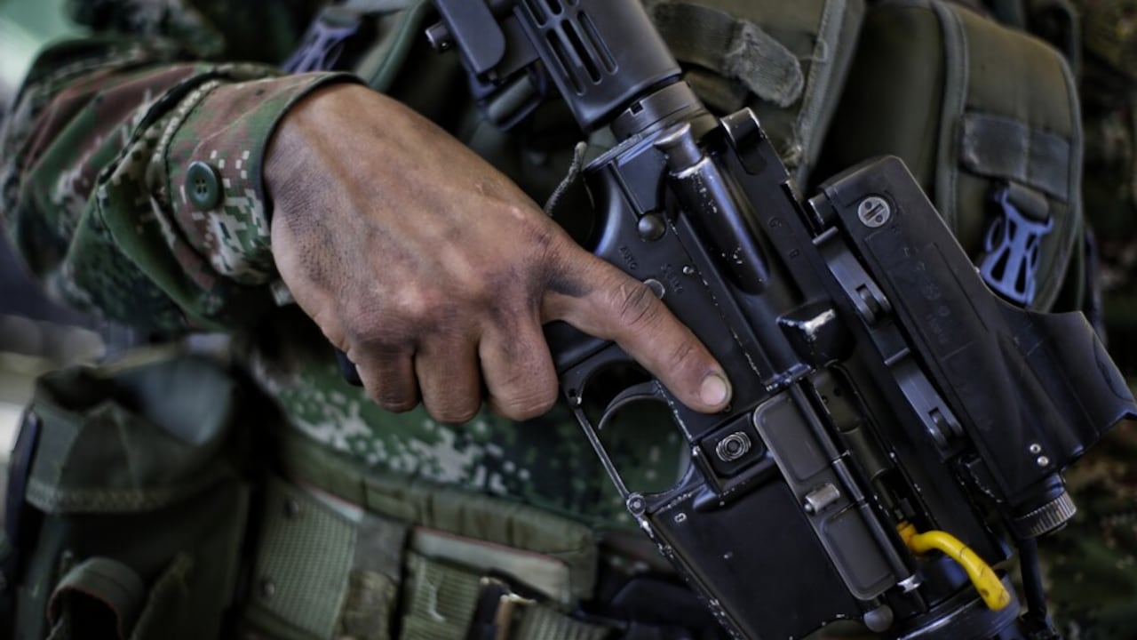 El hombre llevaba poco tiempo de haber sido nombrado comandante de este batallón. (Imagen de referencia)