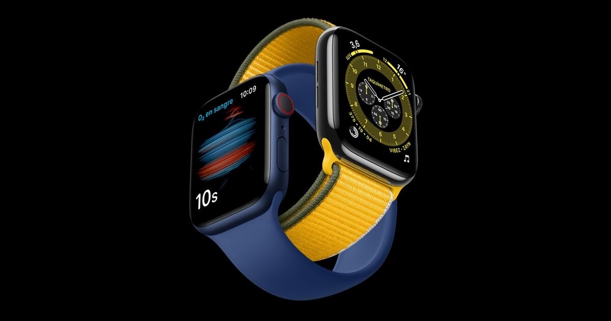 Apple Watch Series 6
APPLE
  (Foto de ARCHIVO)
14/6/2021