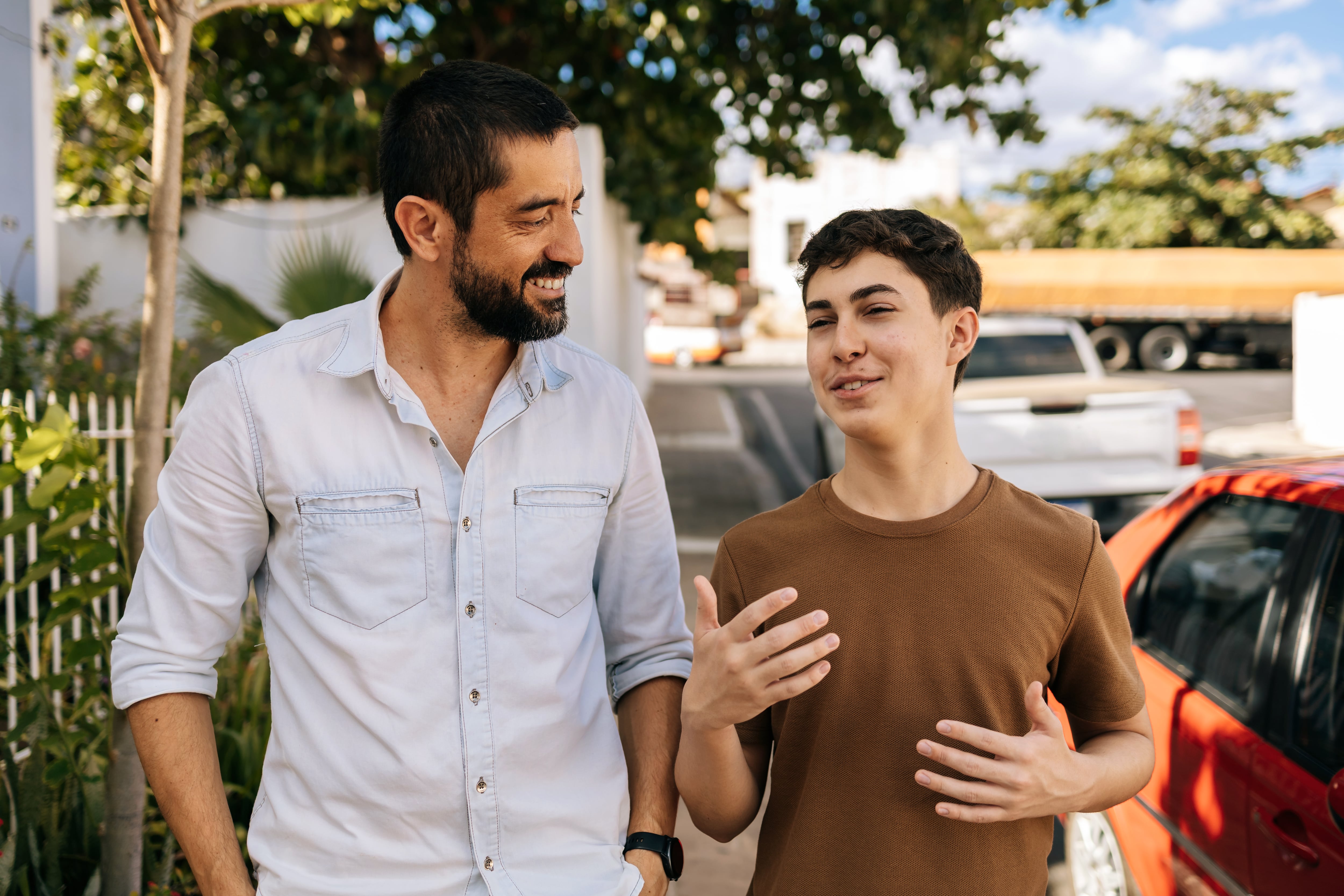 Padre e hijo (imagen de referencia)