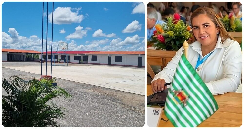 La gobernadora de Meta, Rafaela Cortés Zambrano, habla sobre el internado Gentil Duarte.