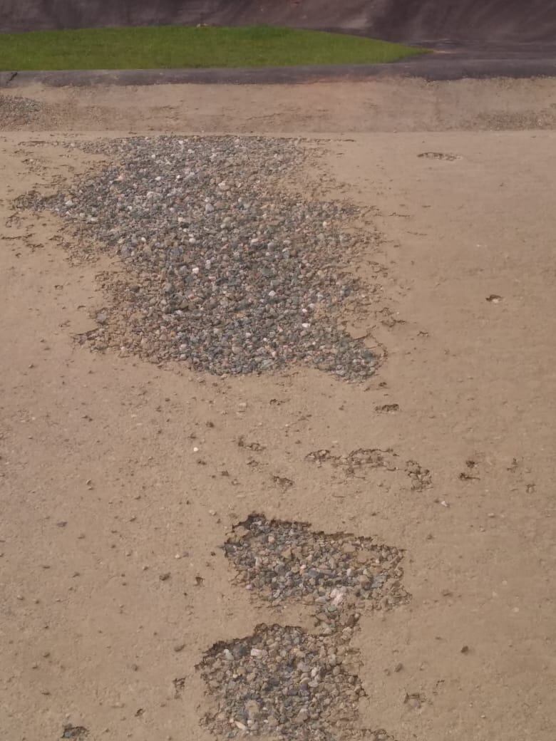 La Pista Mariana Pajón no está en óptimas condiciones para entrenar o competir.
