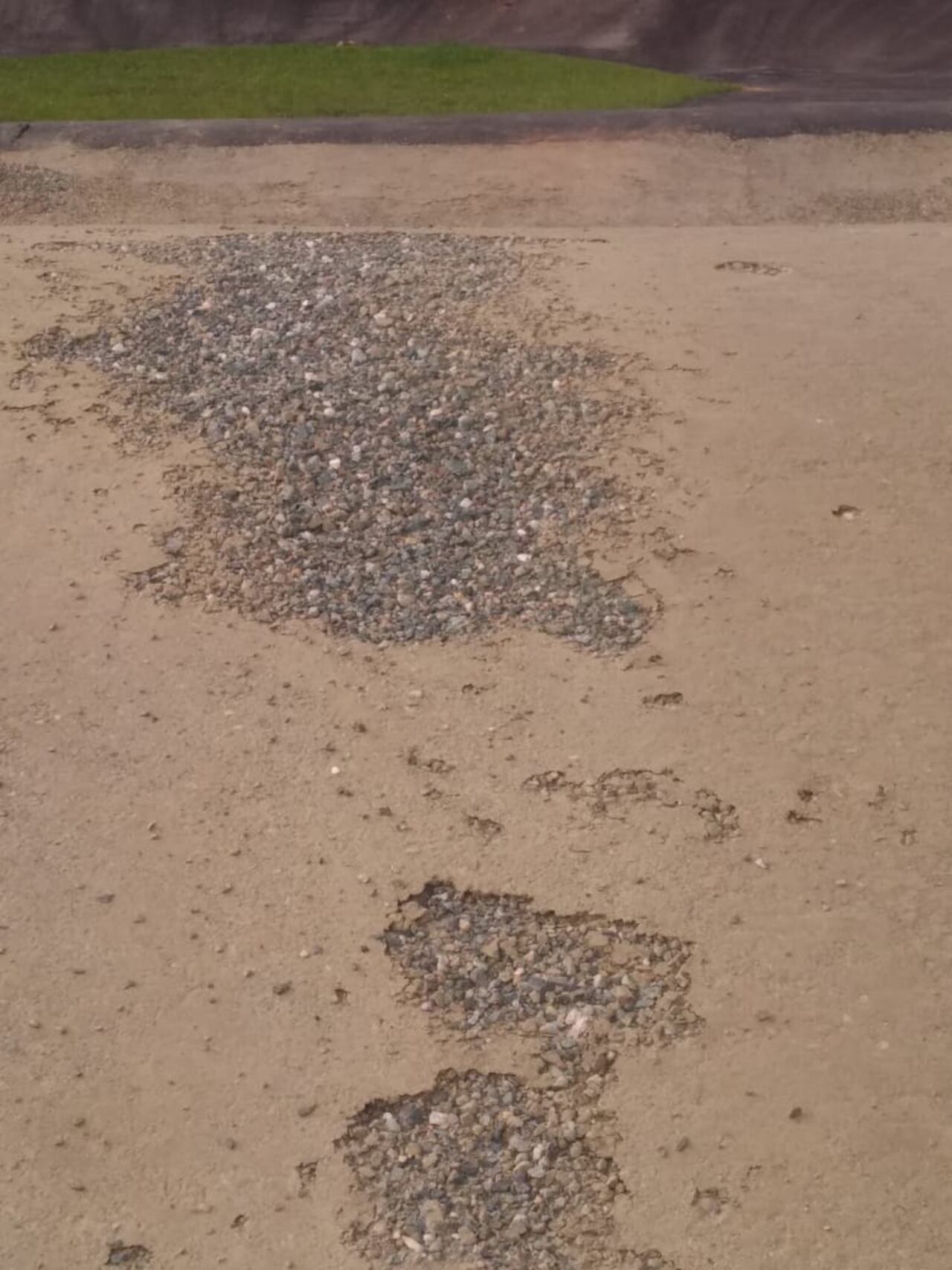 La Pista Mariana Pajón no está en óptimas condiciones para entrenar o competir.
