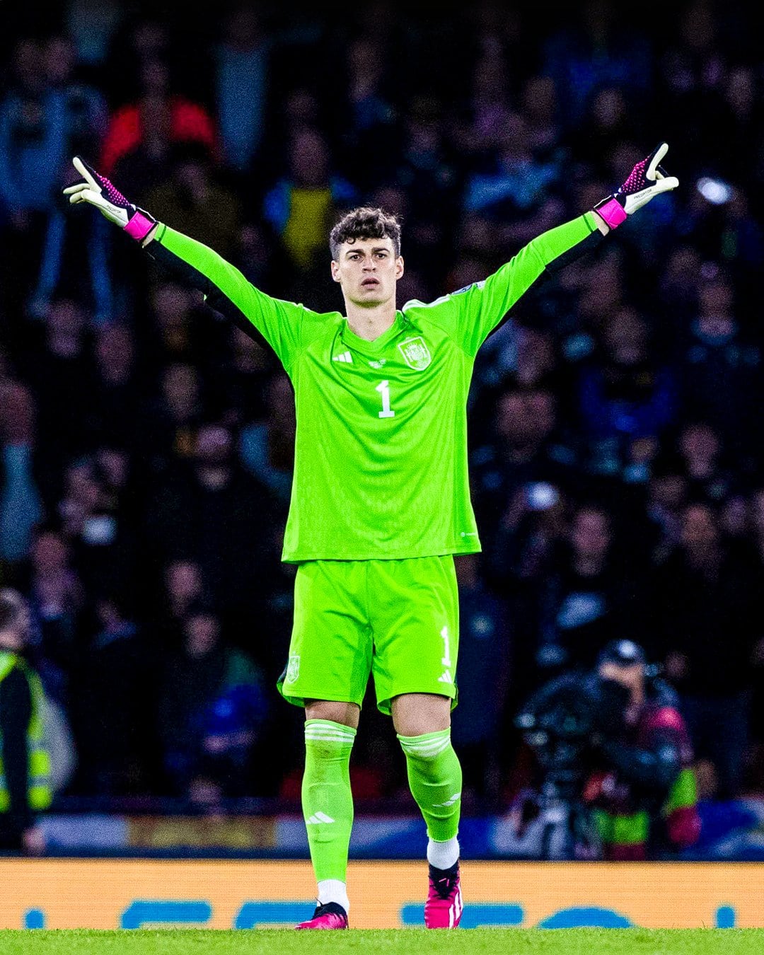 Kepa es arquero de la Selección de España.