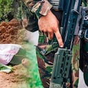 Diez departamentos fueron azotados esta semana con actos de violencia. Los principales sospechosos son los integrantes del Clan del Golfo, del ELN, de las disidencias de las Farc y de bandas locales. | Foto: EDWIN BEJARANO / Getty Images