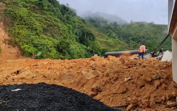 Derrumbe Medellín-Bogotá