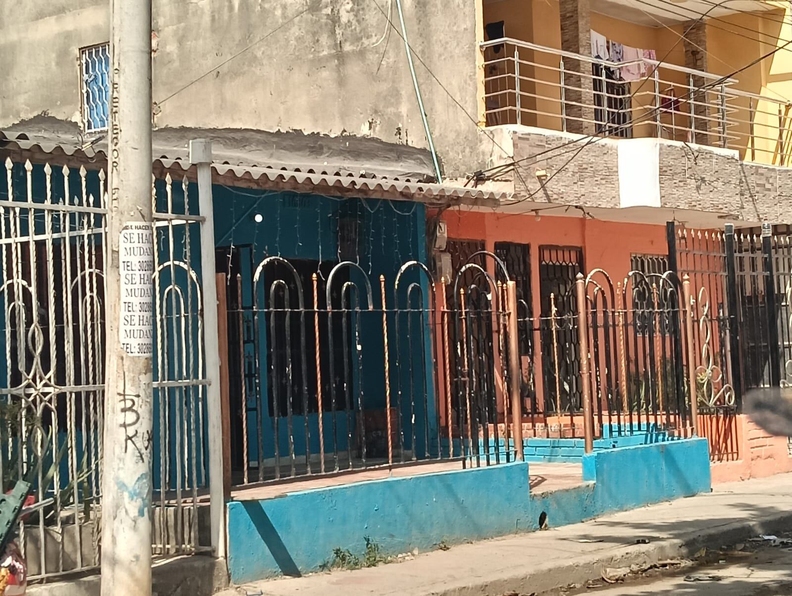 En esta zona se registró el impresionante ataque de sicarios.