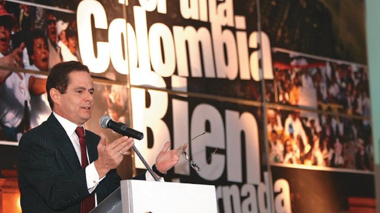 Germán Vargas Lleras, ex ministro del interior durante el Foro de 'Por una Colombia bien Gobernada'