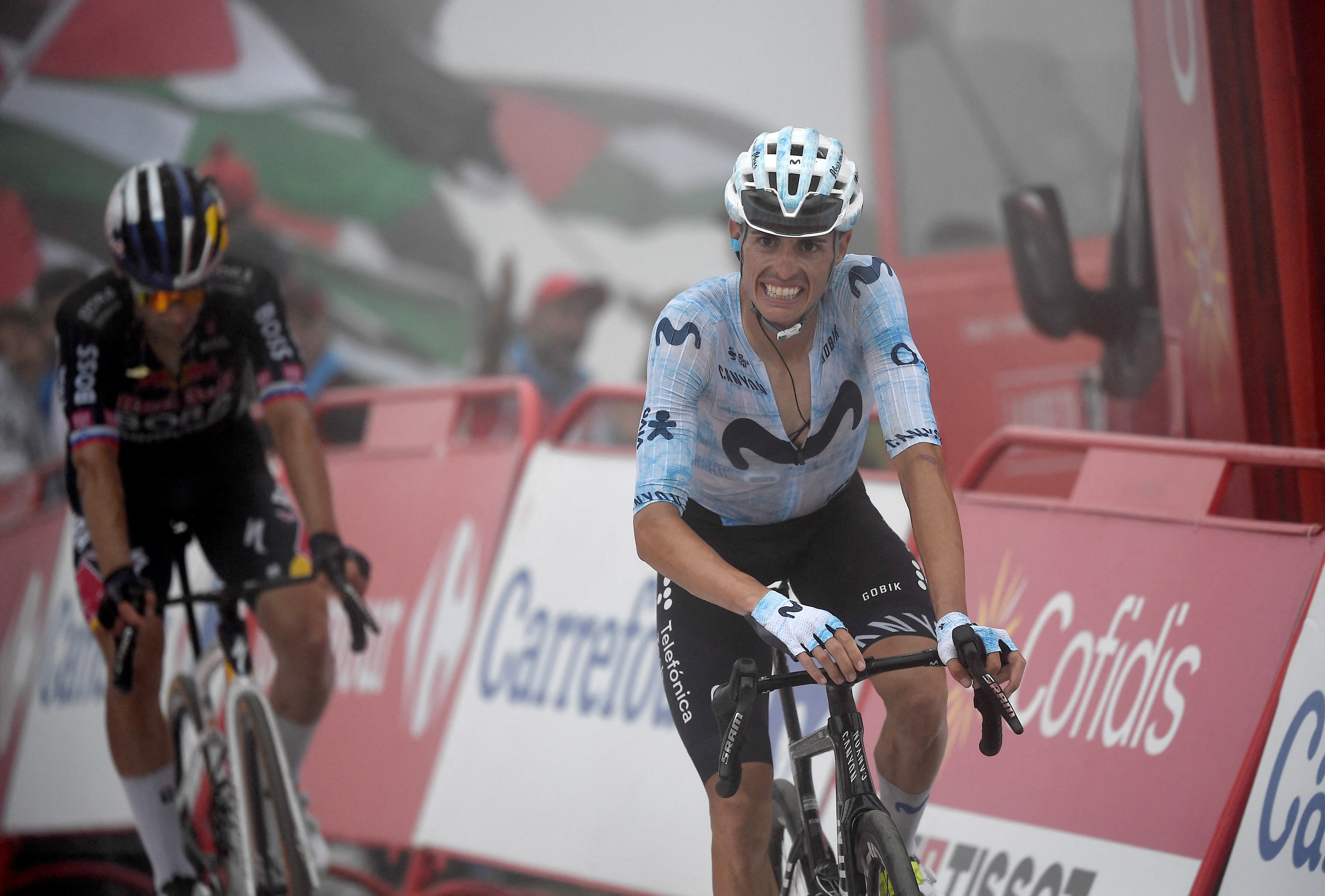 Enric Mas y Roglic en la Vuelta a España 2024