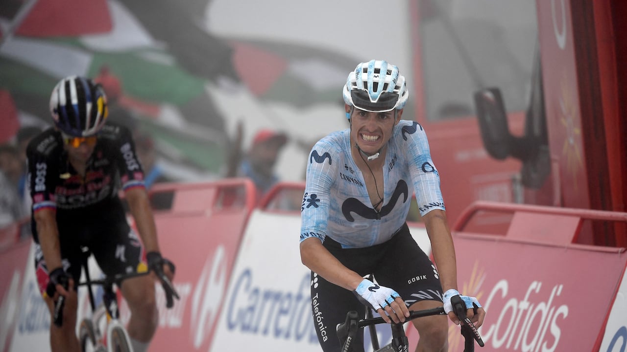 Enric Mas y Roglic en la Vuelta a España 2024