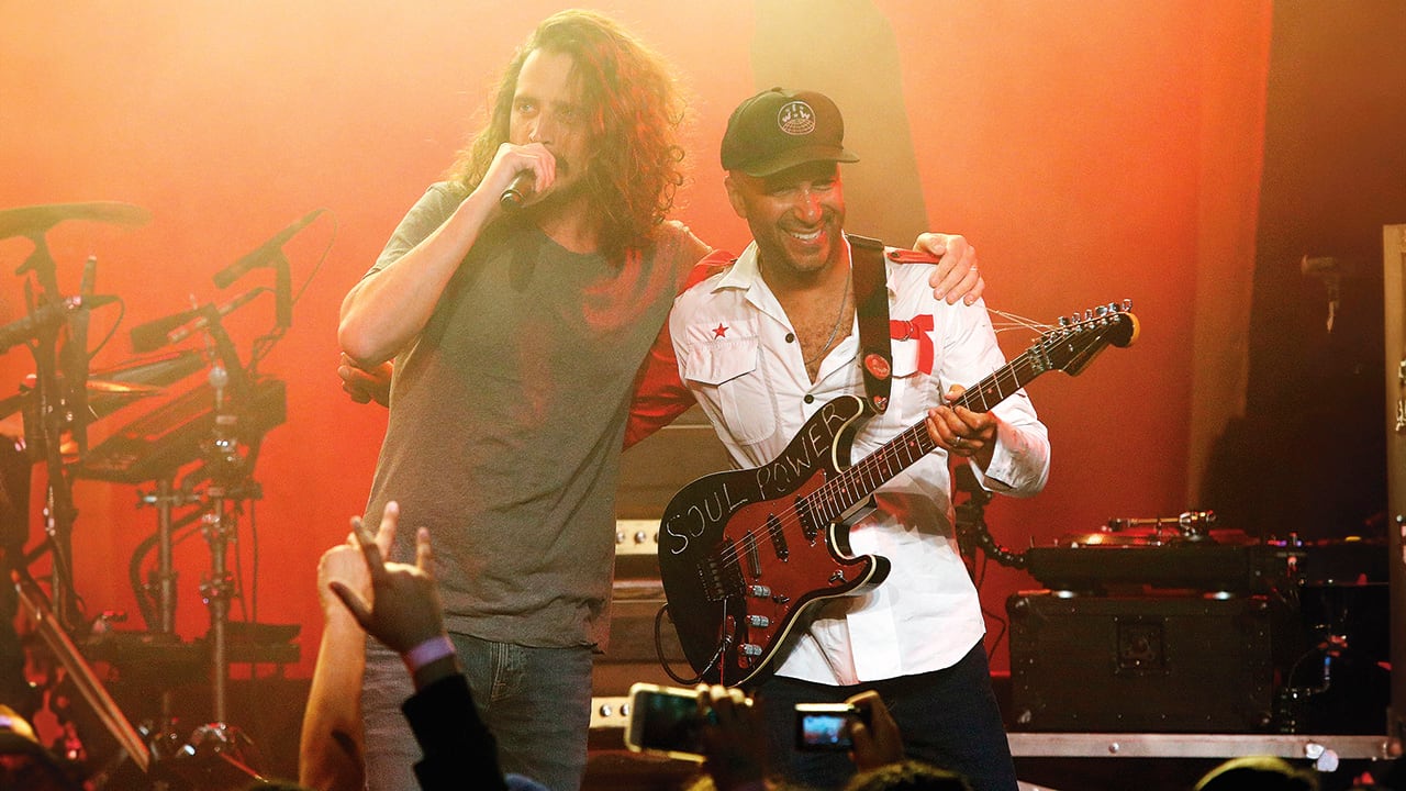 Con Chris Cornell conformó Audioslave, y en Colombia, país que lo ha aguardado, tocará sus canciones.