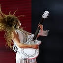 RIO DE JANEIRO, BRAZIL - FEBRUARY 11: Shakira performs onstage during Shakira: Las Mujeres Ya No Lloran World Tour Kick Off - Rio de Janeiro at Estadio Olímpico Nilton Santos on February 11, 2025 in Rio de Janeiro, Brazil. (Photo by Kevin Mazur/Kevin Mazur/Getty Images for Live Nation)