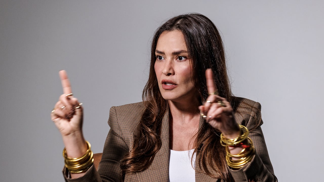 Katherine Porto, actriz colombiana.