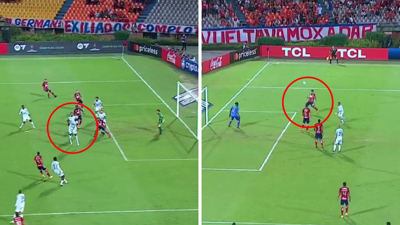 Medellín y Metropolitanos se marcaron autogoles en el arranque del juego por Libertadores.