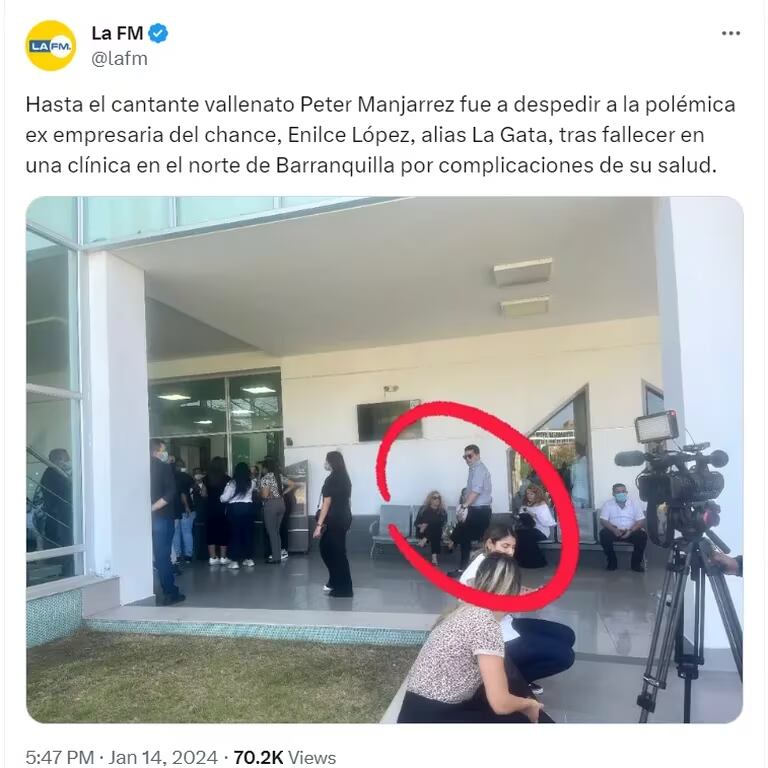 Foto: Captura de pantalla / Twitter