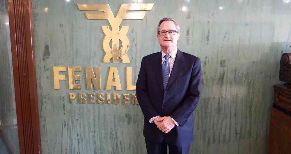 Eduardo Visbal, vicepresidente de Comercio Exterior y Sector Automotor de Fenalco.