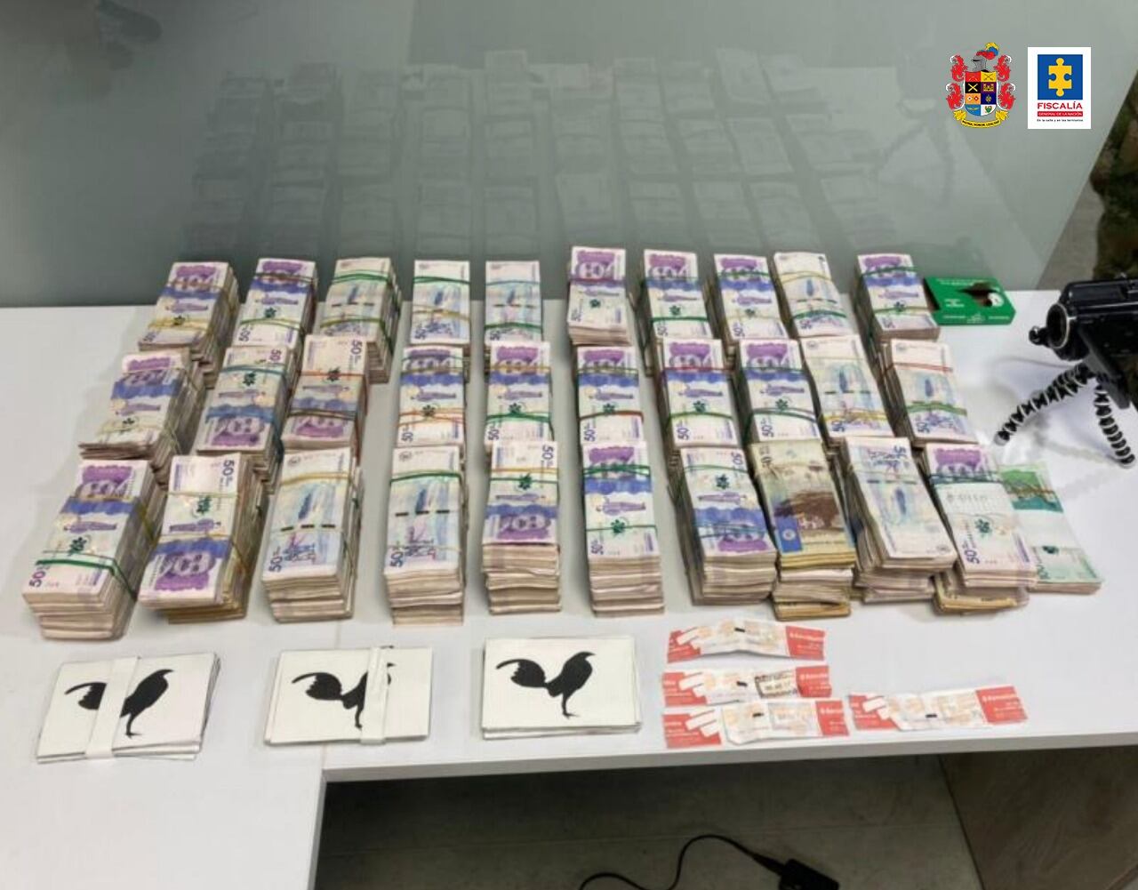 En un costal dos hombres llevaban 750 millones de pesos en efectivo. Tibú, Norte de Santander.
